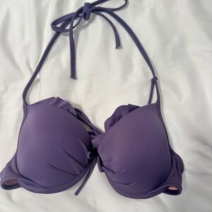 Victoria’s Secret Purple Halter Bikini Top
